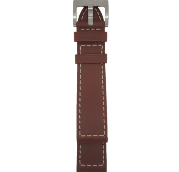 Hamilton H600704104 Brown Strap  Front