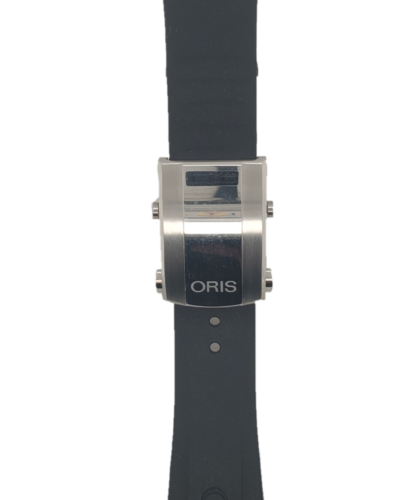 Oris Aquis Black Rubber Strap Front