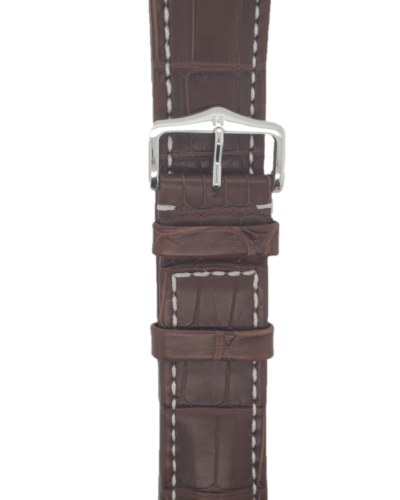 Hirsch C-285612 Size 26 Crocodile Brown Strap Front