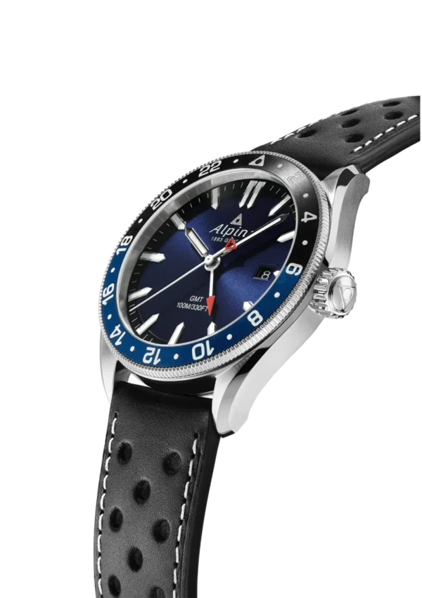 ALPINA QUARTZ GMT NAVY BLUE AL-247NB4E6 - Image 2