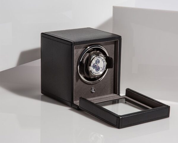 WOLF CUB SINGLE WATCH WINDER WITH COVER 461103 - Image 2