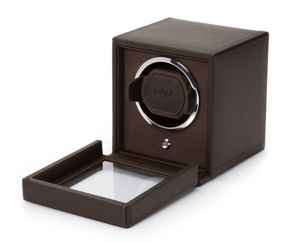 WOLF CUB SINGLE WATCH WINDER WITH COVER 461106 - Image 4